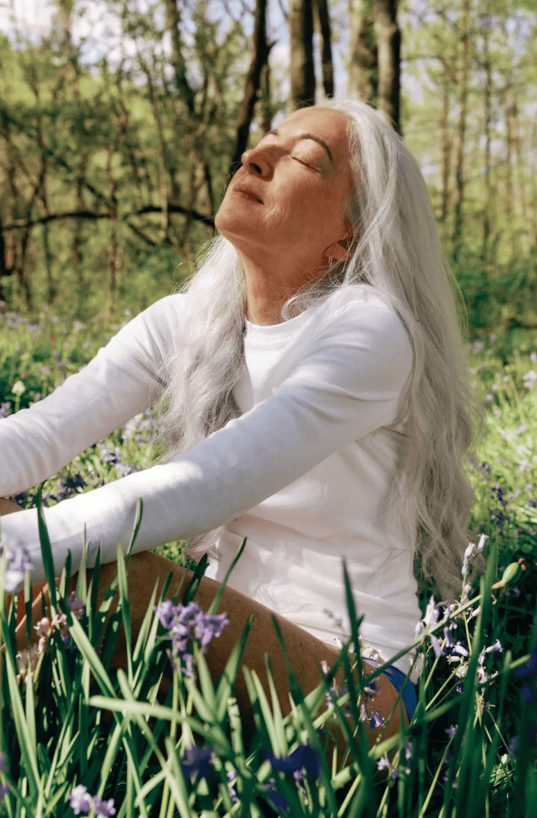 Woman in nature